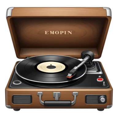 Record player sticker