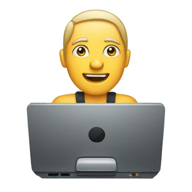 call on the computer sticker