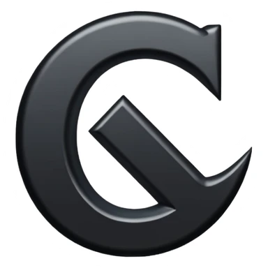 capital letter sticker