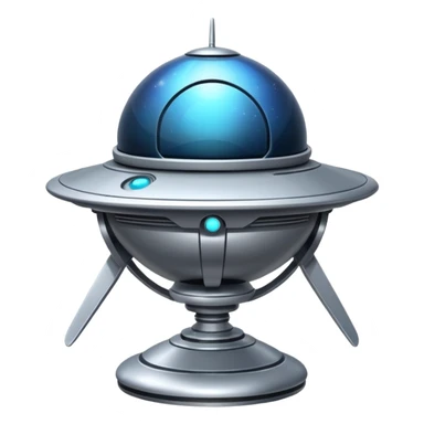 simple space probe sticker