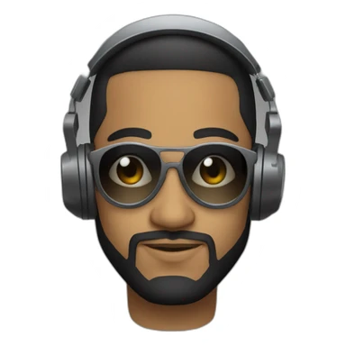 Canadian dj metaverse avatar sticker