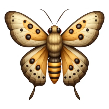 Moth emoji like for twitch sticker
