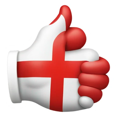Thumbs up with a Red Cross through it sticker