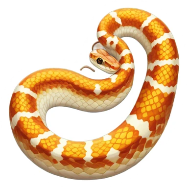Happy cornsnake sticker