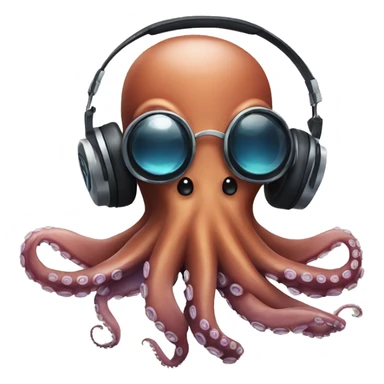 octopus dj sticker