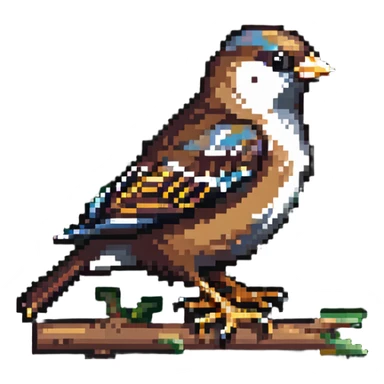 sparrow sticker