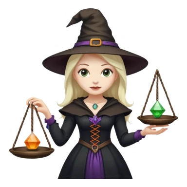 Balance witch sticker