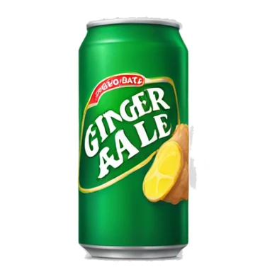 Can of Ginger ale  sticker