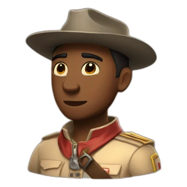 Scout from tf2 sticker