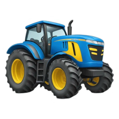 Blue Tractor sticker