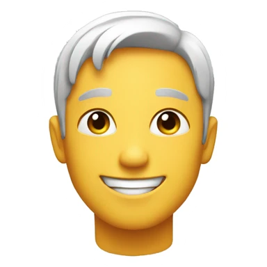 smile 90 degrees rotated sticker