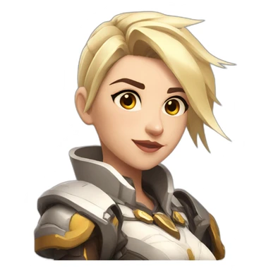 Mercy overwatch sticker