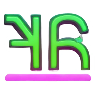 Neon sig sticker