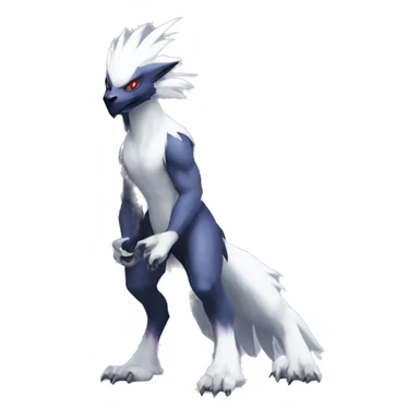 Edgy Cool Nargacuga-Absol-Pokémon Full Body sticker