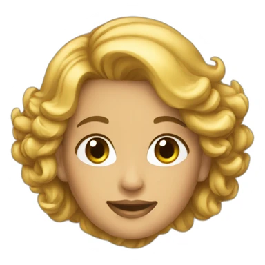 femme heureuse sticker