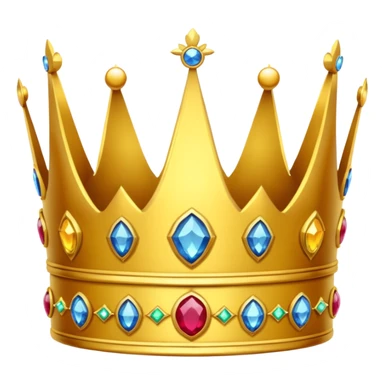 queen crown sticker