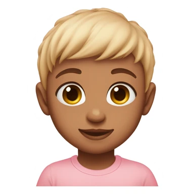 baby pink heart like “🤍” sticker