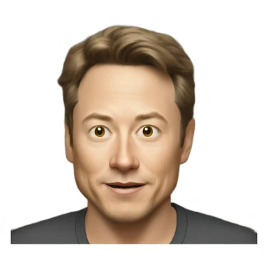 dumb ilon musk sticker
