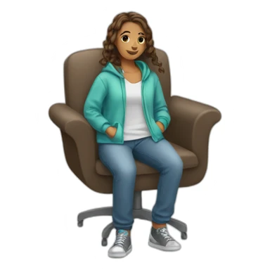 comfortable clothes sticker