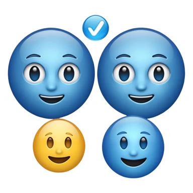 Emoji de verificación sticker