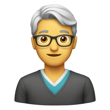 TEACHER WITH CROSSED AR sticker