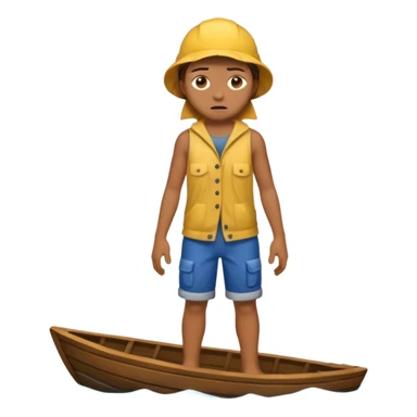 shipwreck survivor, full body sticker