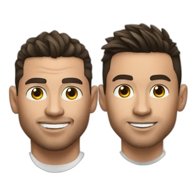 Ronaldo Messi sticker