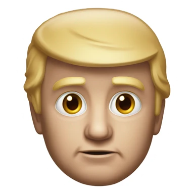 Donald Trump photorealistic sticker