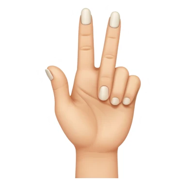 Hand with middle finger and thumb down sticker