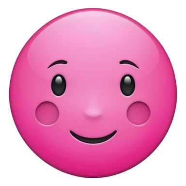 circulo + color rosa. NO cara ni nada, SOLO EL CIRCULO ROSA sticker