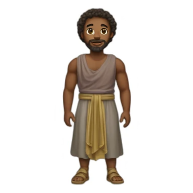 the Exodus' Aaron's famous garments with a breastpate sticker