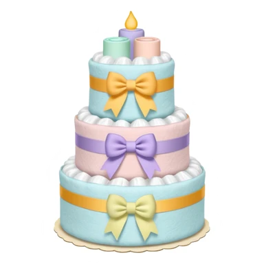Diaper Cake sticker