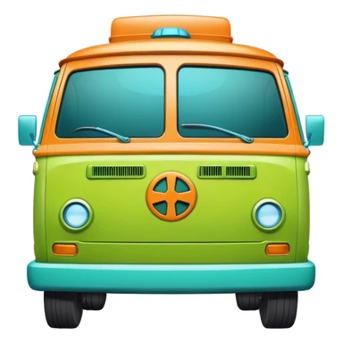scooby doo mystery machine sticker