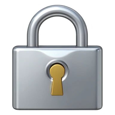 open padlock sticker