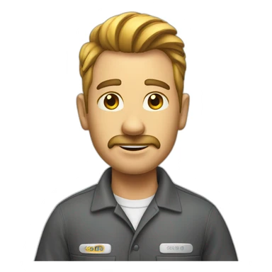 HVAC Tech King sticker