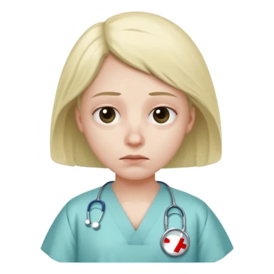 someone who is sick$ sticker