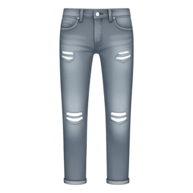 i want a grey jean sticker