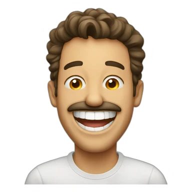 spanish laughing guy sticker