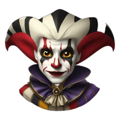 arlequin sticker
