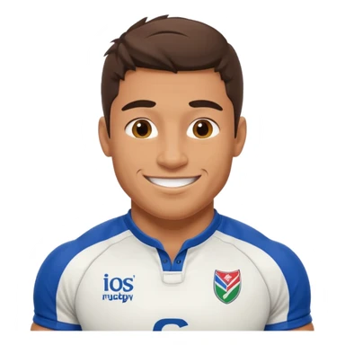 Joueur de rugby sticker