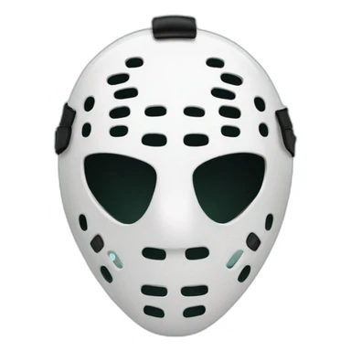 hockey-mask sticker