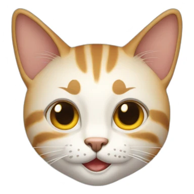 gato feliz sticker