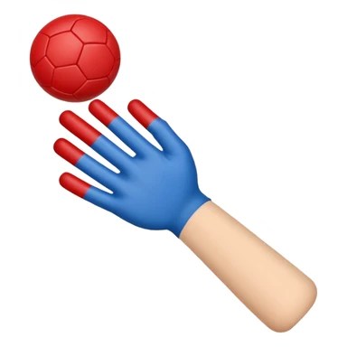 Finger football  in blue (#00A3E0) and red (#F9423A)  sticker