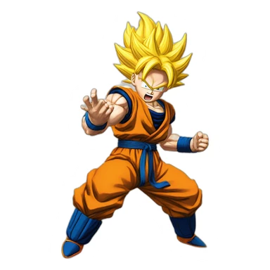 Super sayan dragonball sticker