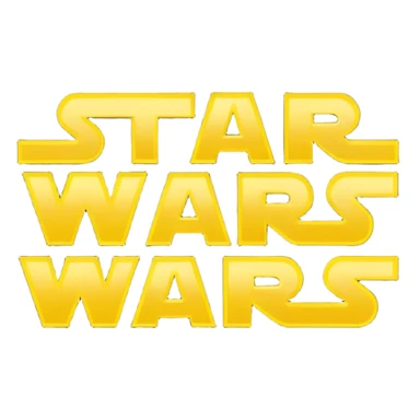Star wars credits sticker