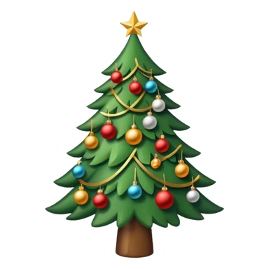 sapin de noel sticker