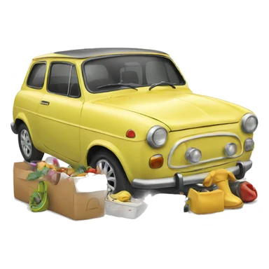 Car boot sale sticker