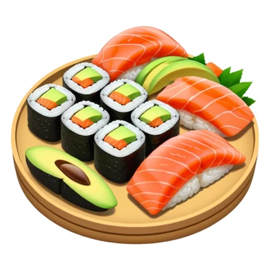 sushi rosa sticker