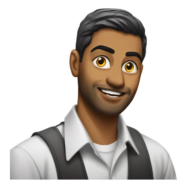 Bangladeshi Muslim guy at wall street sticker