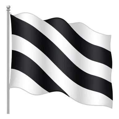 Fais moi le drapeau de la Bretagne comme il est réellement avec les 11 hermines et sans y ajouter ou modifier quoique ce soit pas même de personnages  sticker